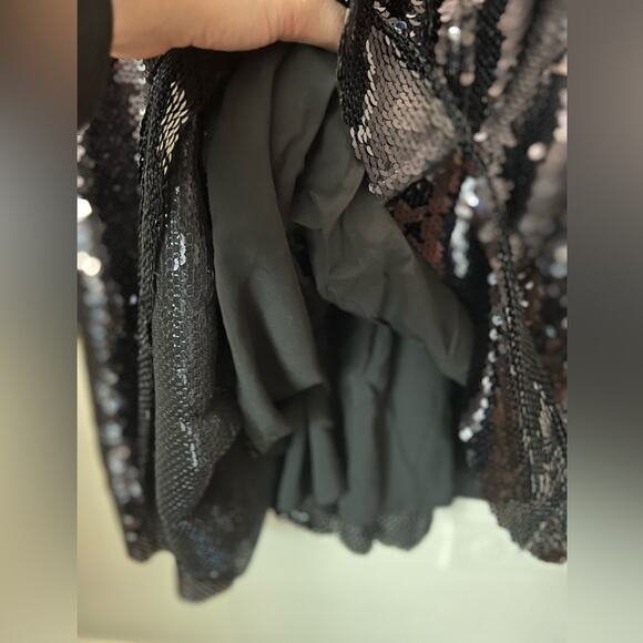 Free People Dance Til Dawn Sequin Mini Dress Size Medium - Picture 9 of 9